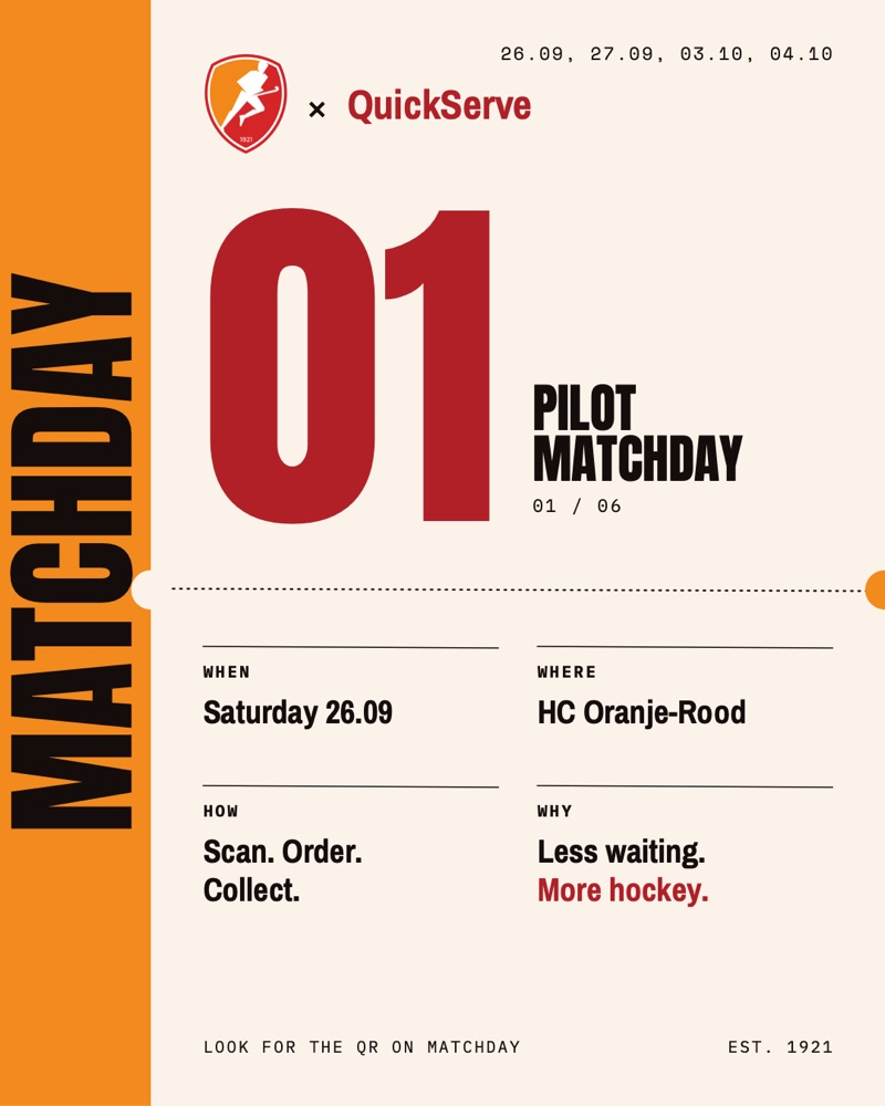 Pilot poster: Pilot matchday 01.